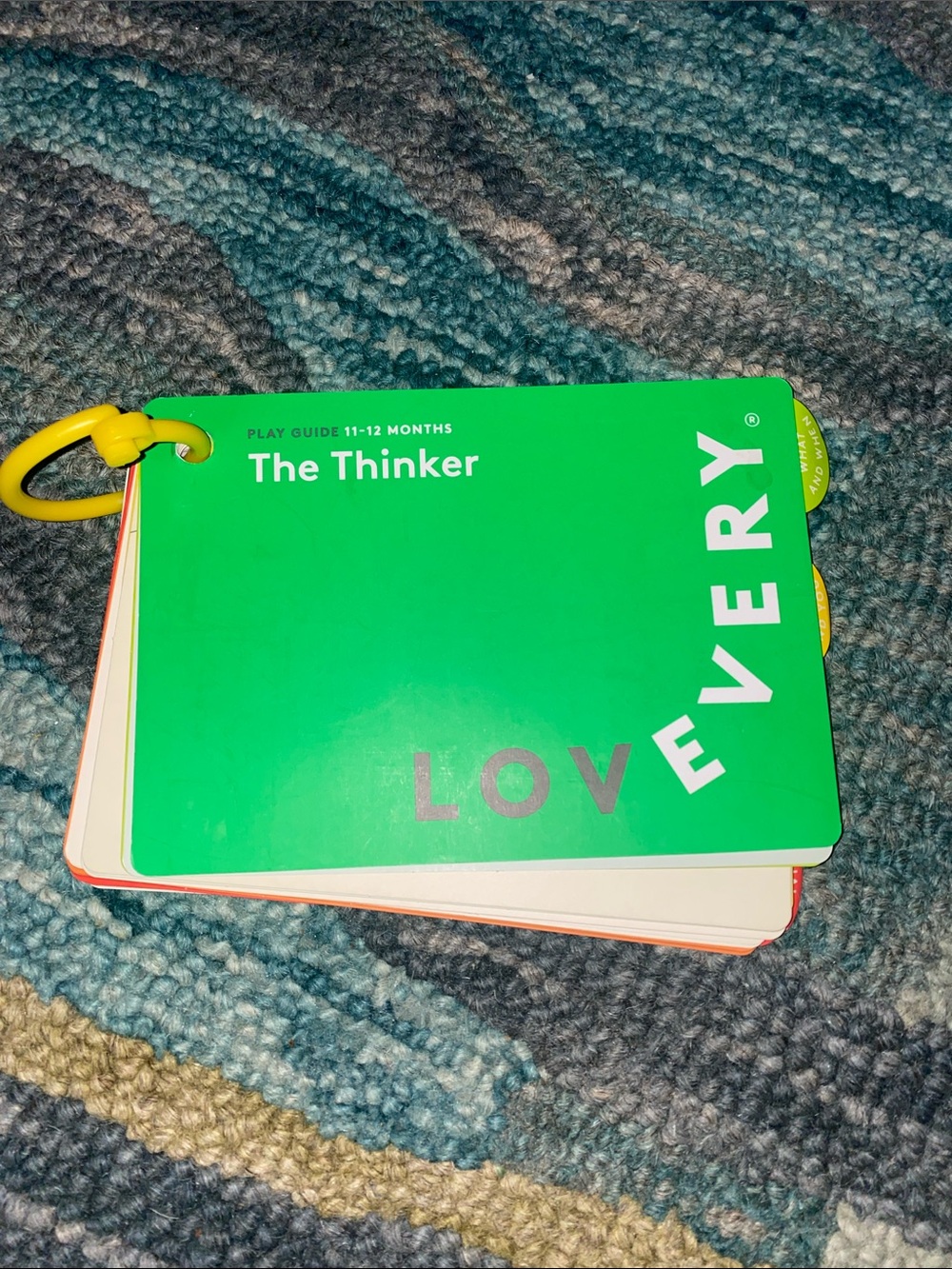 Lovevery The Thinker Play Guide 11 to 12 months